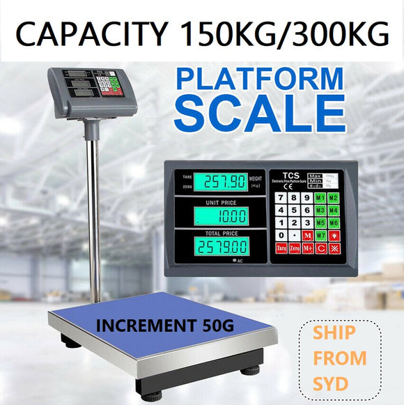 150/300KG Electronic Computing Digital Platform Scales Postal Shop Scale Weight