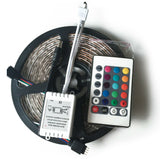 Waterproof 300 LEDS RGB 5M 3528 SMD LED Strip Light 12V + IR Controller