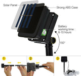 Solar Fairy String Lights 50LED Crystal Globe Outdoor Garden XMAS Party Decor