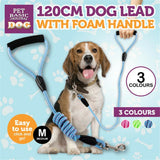 Nylon Training Pet Dog Leash Heavy Duty Strong Rope Recall Walking Long Lead