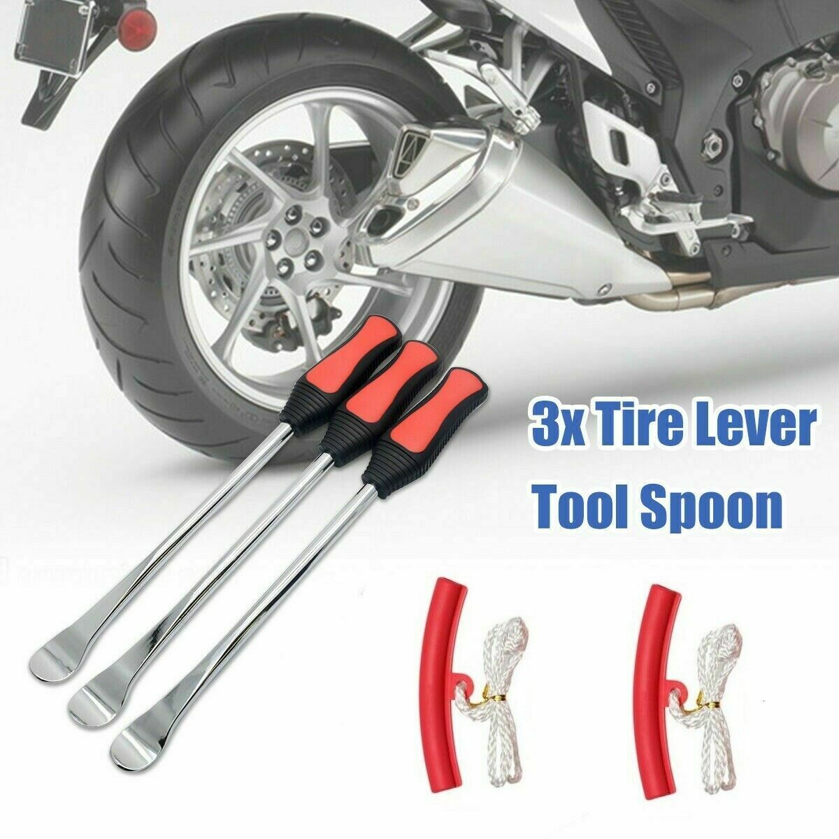 5 in 1 Motorcycle Motorbike Practical Spoon Tire Irons Lever Tyre Chan