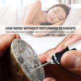 Set Electric Engraving Pen Cordless Carving Pen Rechargeable Micro Engraver Tool