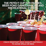 UP TO 50PC American 450ml Red Party Cup Beer Schooner Frat Keg Pong Plastic