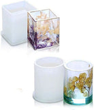 2PCS Silicone Mold Resin Craft Round & Square