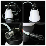 Air Brake Bleeder Kit Clutch Vacuum Oil Bleeding Extractor Fluid Fill Adapters