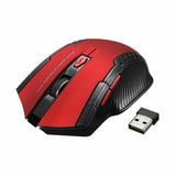 2.4GHz 6D 2000 DPI USB Wireless Optical Gaming Mouse Laptop Desktop PC Led Mice