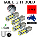 4x 1156 BA15S 18 LED CAR WHITE GLOBE BRAKE REVERSE TURN STOP TAIL LIGHT BULB 12V