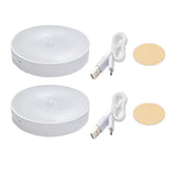 1x/2x/3x Rechargeable Motion Sensor LED Night Light USB Body Induction Lamp