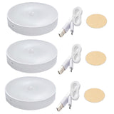 1x/2x/3x Rechargeable Motion Sensor LED Night Light USB Body Induction Lamp
