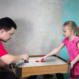 Air Hockey Kids Mini Arcade Table Top Party Game Family Entertainment Indoor Fun