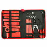 64PCS Car Trim Removal Tool Auto Hand Tools Pry Bar Dash Panel Kit Door Interior