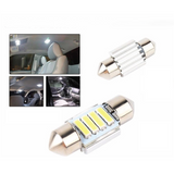 4 x 31MM FESTOON 7020 4SMD LED INTERIOR DOME MAP LIGHT BULB GLOBE 12V CAR 4WD