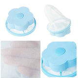 2x Washing Machine Filter Bag Floating Lint Hair Catcher Mesh Pouch Laundry Tool