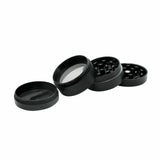 4-Layer Metal Zinc Alloy Tobacco Herb Grinder Hand Muller Smoke Crusher Spice