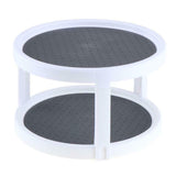 Spice Rack Jar Holder Tray 360° Turntable W/ 2 Layers Kitchen Storage Rack