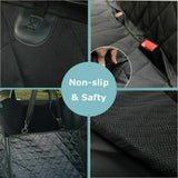 Premium Pet Back Car Seat Cover NonSlip Waterproof Pet Cat Hammock Protector Mat