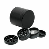 4-Layer Metal Zinc Alloy Tobacco Herb Grinder Hand Muller Smoke Crusher Spice