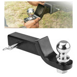 Tow Bar Ball Mount Tongue Hitch 2" Inch Trailer 4WD Car Caravan Boat AU