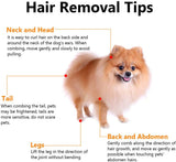 Pet Grooming Wooden Brush Double Side Dog Cat Hair Fur Shedding Removal Tool AU