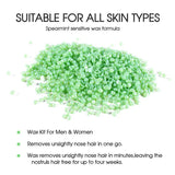 Nose Ear Hair Removal Wax Kit Sticks Easy Mens Nasal Waxing Remover Strips