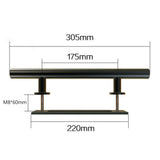 12" Barn Door Handle Sliding Flush Pull Wood Door Gate Hardware Stainless Steel