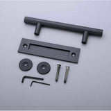 12" Barn Door Handle Sliding Flush Pull Wood Door Gate Hardware Stainless Steel