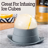 2Pcs Whiskey Cocktail ICE Ball Mold Sphere