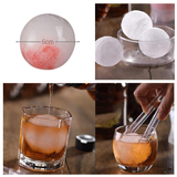 2Pcs Whiskey Cocktail ICE Ball Mold Sphere