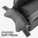 Car Pet Seat Auto Seat Center Console Dog Cat Nest Pad Removable Pet Carrier