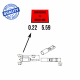 20x 50Amp Copper Terminals Connector For 50a Anderson Style Plugs Contacts