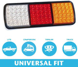 2X 75 LED Tail Lights Stop Indicator 12V Trailer Truck Boat Lamp