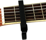 Acoustic Electric Guitar Bass Quick Change Grain Clamp Key Capo Spring Trigger