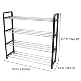 3/4/5 Tiers Layers Shoe Storage Shoe Rack Storage Organizer Shelf Stand Shelves