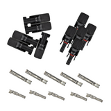 5 Pairs For Solar Panel Connectors IP67 30A Line Plug Socket Male & Female