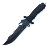 Camping Tactical Razor Sharp Survival Knife Bowie Pig Sticker With Nylon Sheath