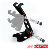 Universal Folding Aluminum Tablet Mount Holder Stand For iPhone Samsung