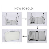 Camping Folding Table Aluminium Portable Picnic Outdoor Foldable Tables BBQ Desk