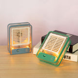 Portable Personal Air Conditioner Fan Mini Air Cooler Desk Fan USB Rechargeable
