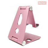 Universal Folding Aluminum Tablet Mount Holder Stand For iPhone Samsung