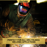 Pro Mask Solar Auto Darkening Welding Helmet Arc Tig Mig Skull