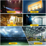 LED Flood light 50/100/200W IP66 Outdoor Spotlight 240V Cool/Warm White