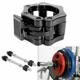 2PCS 25mm/50mm Barbell Locks Collars Olympic Barbells Muscle Clamp Bar Lockjaw