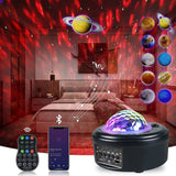 AU LED Planet Starry Night Light Projector Star Sky Baby Kids Room Lamp Party