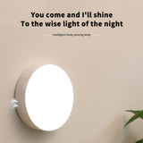 1x/2x/3x Rechargeable Motion Sensor LED Night Light USB Body Induction Lamp