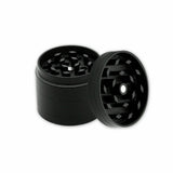 4-Layer Metal Zinc Alloy Tobacco Herb Grinder Hand Muller Smoke Crusher Spice
