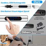 Set Electric Engraving Pen Cordless Carving Pen Rechargeable Micro Engraver Tool