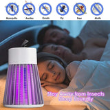 Electric LED Mosquito Catcher Lamp Light Insect Killer Fly Bug Zapper Trap
