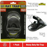 2x Plastic Construction Mouse Traps Jumbo