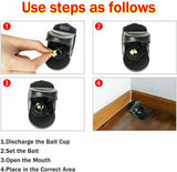 2x Plastic Construction Mouse Traps Jumbo