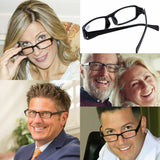 Frame Magnifying Mens Ladies Nerd Spectacle Reading Glasses 6 Pairs Wayfarer